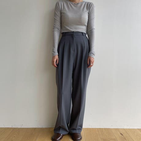 《予約販売》sheer basic tops/4colors_nt1837