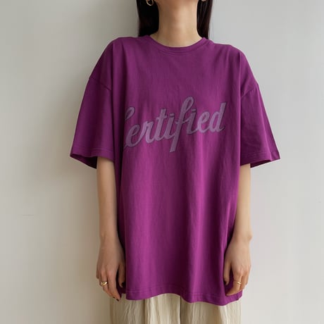 《予約販売》vintage like over tee/3colors_nt1660