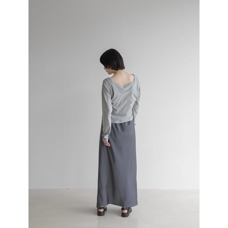 予約販売》unique layered tops/2colors_nt2018 | NOKCHA