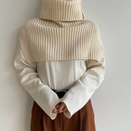 《予約販売》knit neck warmer/2colors_nt1525