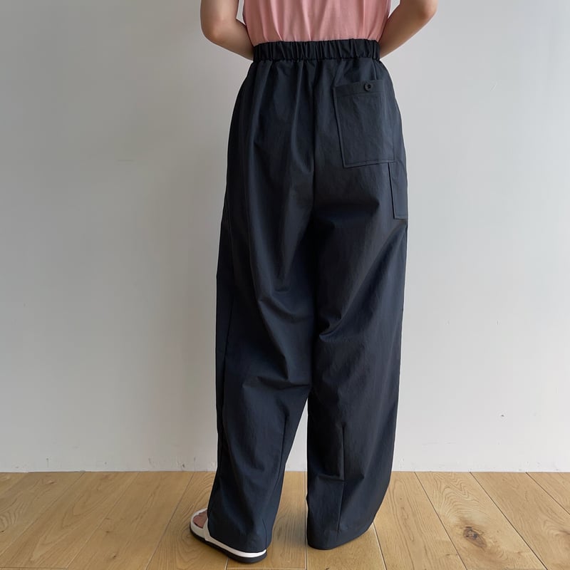 nokcha original】string washer oval pants/2colo