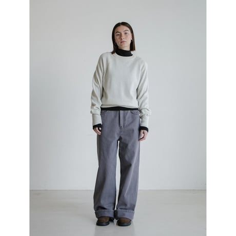 《予約販売》raglan simply knit pullover/2colors_nt2479