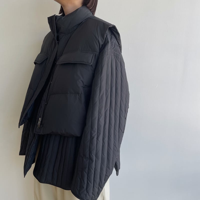 nokcha original】2set down jacket/black_no0309