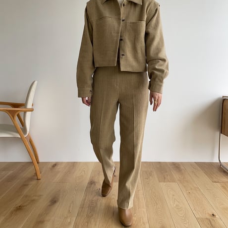 【nokcha original】material minimal jacket_no0206