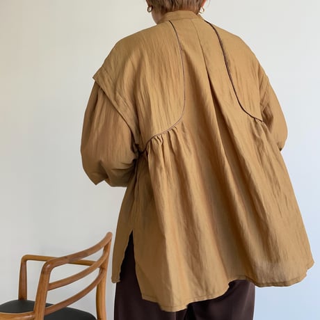 【nokcha original】lady gather blouse_nt1048