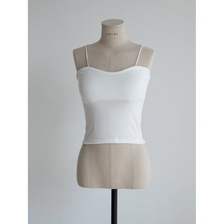 《予約販売》cup in fit camisole/2colors_nt2253
