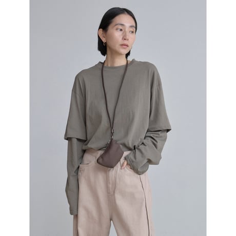《予約販売》minimal pouch bag/2colors_na0785