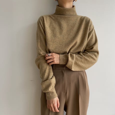 【nokcha original】quality high neck knit/5colors_nt1510