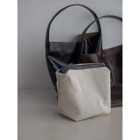《予約販売》pouch set glossy bag/2colors_na0684
