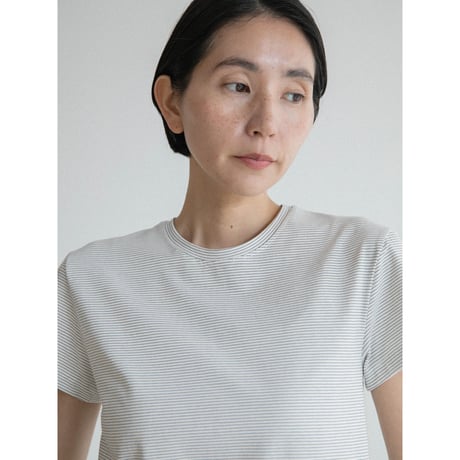 《予約販売》border soft minimal tee/3colors_nt2551