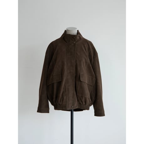 《予約販売》suède like over jacket/2colors_no0470