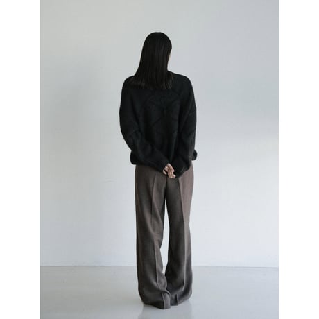 《予約販売》accent mohair knit pullover/2colors_nt2461