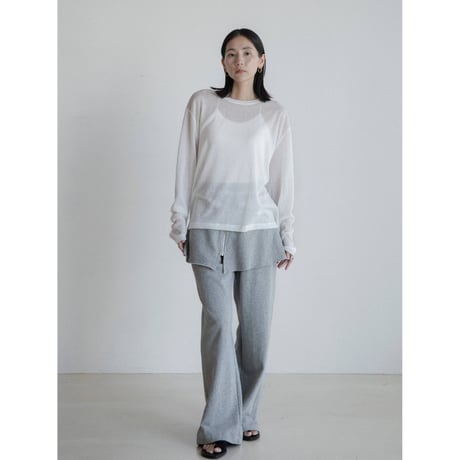 《予約販売》layered 2way sweat pants/2colors_np1146