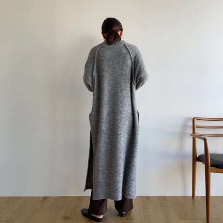【nokcha original】raglan sleeve warm ops/gray_nd0130