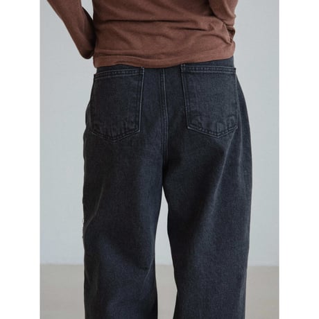 《予約販売》simply black jeans_nj0162