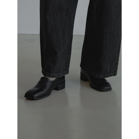 《予約販売》square toe mannish shoes/2colors_na0664