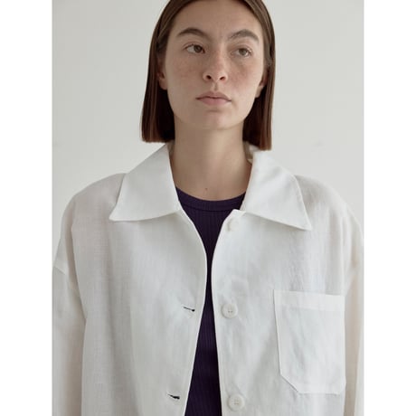 《予約販売》linen mannish over jacket/2colors_no0522
