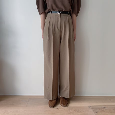 ✳︎予約販売✳︎belt set wide  pants_np0050