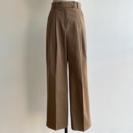 《予約販売》tuck cotton pants/2colors_np0523