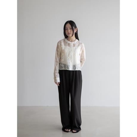 《予約販売》two tuck wide light pants/2colors_np0991