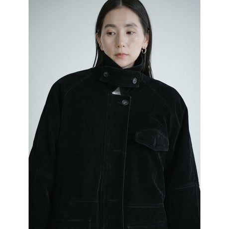 《予約販売》quilting linner suède middle jacket/2colors_no0486