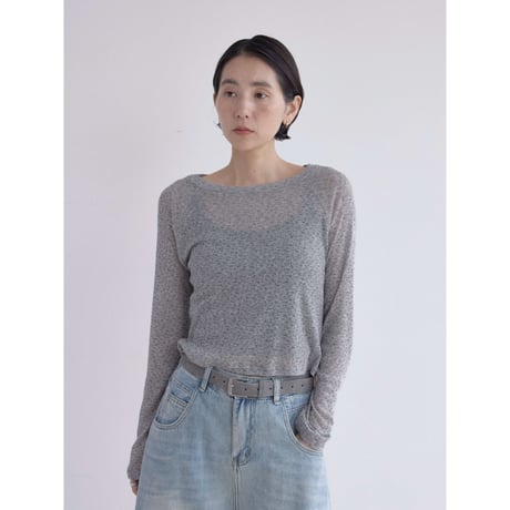 《予約販売》floral raglan tops/2colors_nt2525