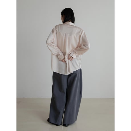《予約販売》silky lady shirt/2colors_nb0285