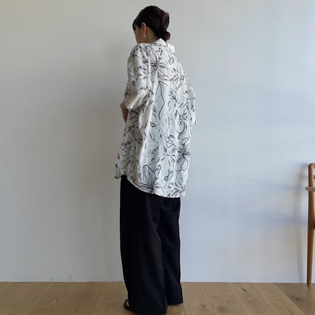《予約販売》ennui pattern over shirt/2colors(unisex)_nb0152