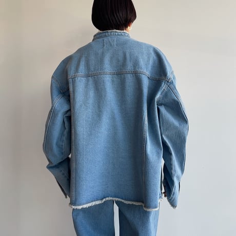 《予約販売》crash denim jacket/2colors_no0356
