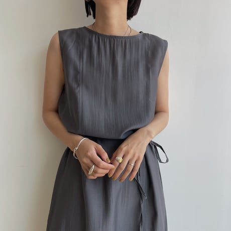 《予約販売》2way slit long ops/2colors_nd0148