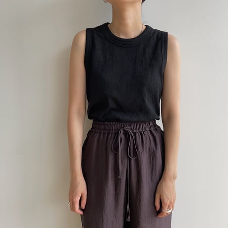【nokcha original】jacquard tank top/3colors_nt1722