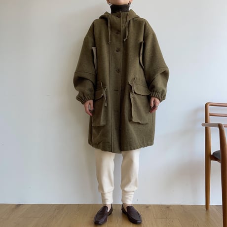 【nokcha original】military wool coat_no0241