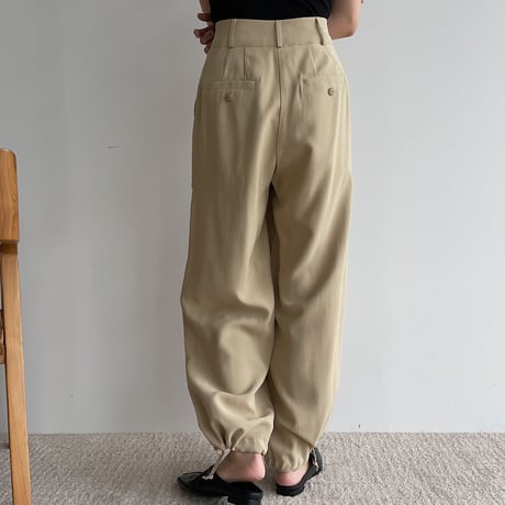 【nokcha original】2way pocket pants/beige_np0665