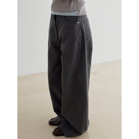 《予約販売》cotton oval pants/2colors_np1238