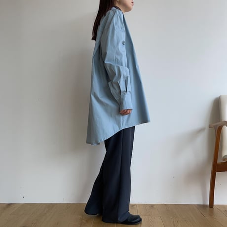 《予約販売》back detail over shirt/2colors_nb0115