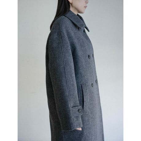 《予約販売》quilting linner tweed middle coat/2colors_no0500