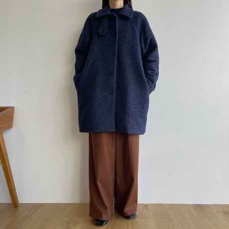 《予約販売》material tuck wide pants/3colors_np0711