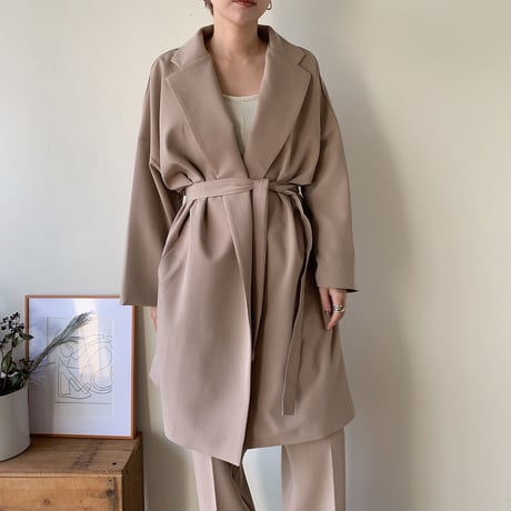 【NOKCHA original】2way quality over jacket/beige_no0083
