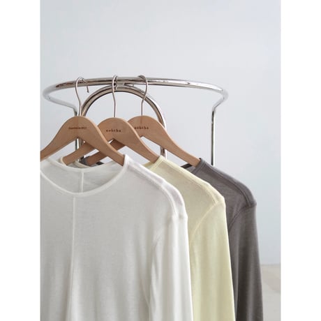 【NOKCHA original】custom sheer tops/3colors_nt2483