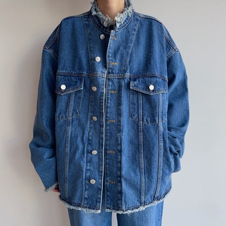 《予約販売》crash denim jacket/2colors_no0356