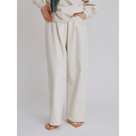 - AUTHENTIC series - mannish oval sweat pants/2colors_an0053