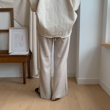 relax knit pants/2colors_np0044