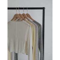 《予約販売》sheer cropped tops/4colors_nt2266