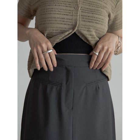 《予約販売》waist accent long skirt/2colors_ns0095