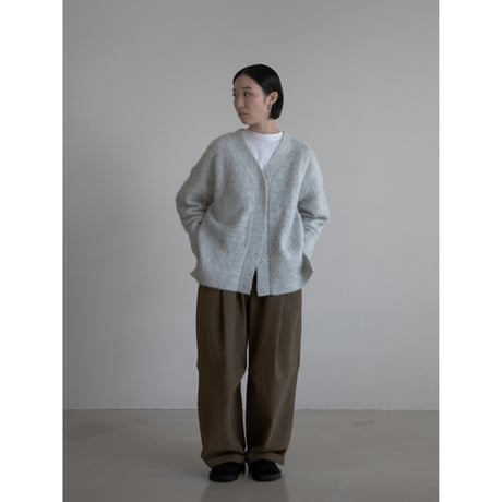 《予約販売》2way alpaca knit cardigan/2colors_no0396
