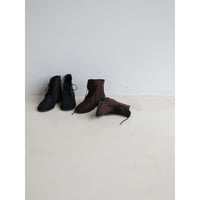 《予約販売》suède like ankle boots/2colors_na0760