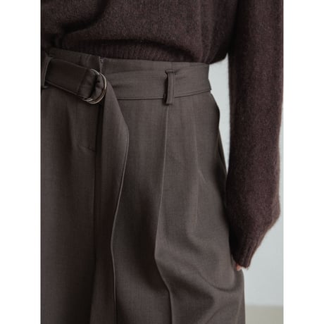 《予約販売》belt set bermuda pants/2colors_np1156