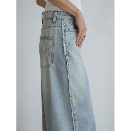 パンツ NOKCHA belt set punching jeans_nj0141 予約販売》belt
