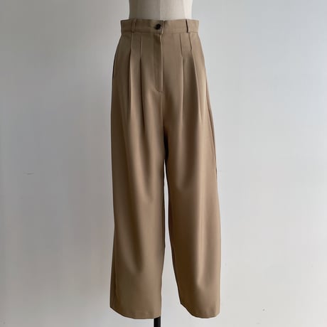 《予約販売》tuck accent pants/2colors_np0890