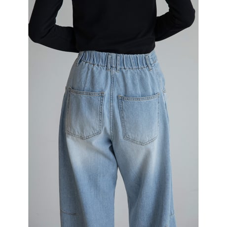 《予約販売》oval soft jeans/2colors_nj0130